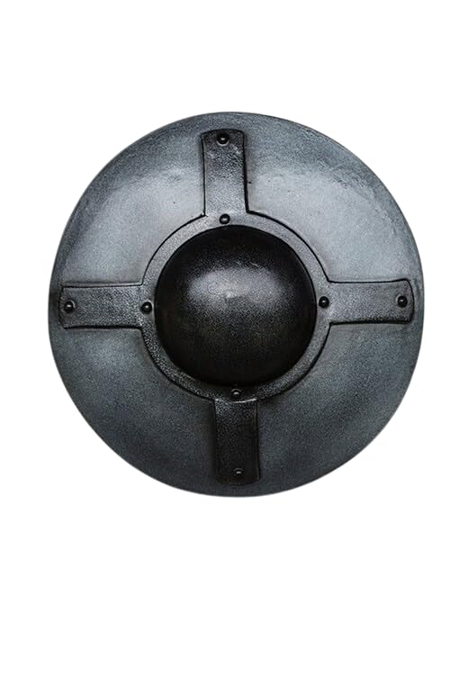 Steel Buckler Shield Combat Buckler Shield Premium Shield for Reenactment Cosplay Halloween