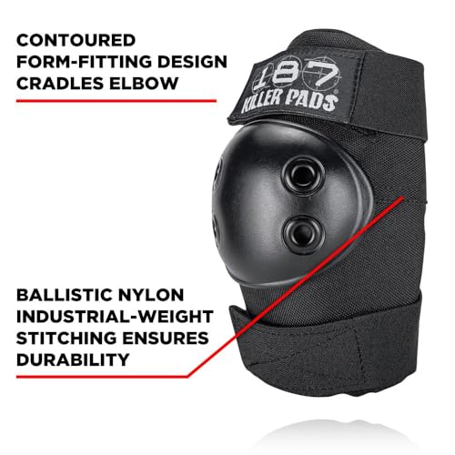 187 Killer Elbow Pads - Small - color: Black, size: Small