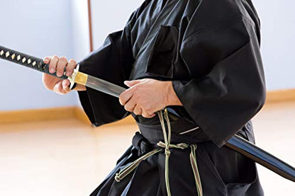 Hand Forged 1045 Carbon Steel Dragon Wakizashi, Full Tang Japanese Sword