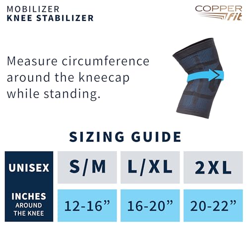 Copper Fit Mobilizer Knee Sleeve - S/M - size: S/M