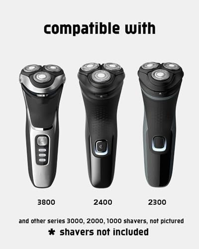 9PCS SH30 Replacement Heads for Philips Norelco Shaver 2400 3900 3600 - size: 9 Packs