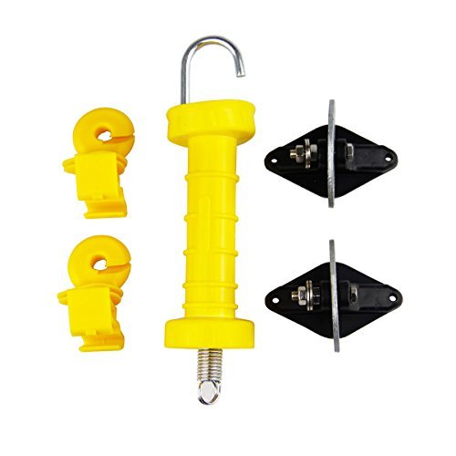 Plastic Electric Fence Gate Handle and Anchor Set