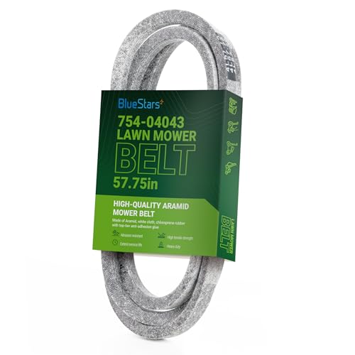 BlueStars 754-04043 Drive Belt | Aramid Cord | 1/2" x 57.75" - size: 754-04043, style: Aramid Cord