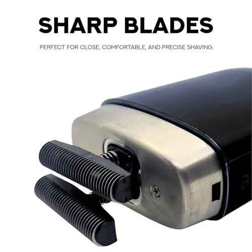Supreme Trimmer Crunch Lite Professional Double Foil Shaver STF600 Men - color: Black