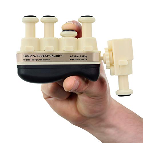 CanDo 10-3760 Digi-Flex Thumb, XX-Light, Tan - color: Tan: XX-Light