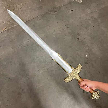 Blazing S. Medieval Fantasy Barbarian Atlantean Foam Cosplay Sword for Costume or Practice Conan