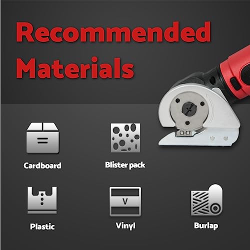 S&F STEAD & FAST Replacement Blade for Cordless Electric Scissors, 2 Pack, compatible with Worx WX082L WX081L WX080L RC2600K RC2601 RC2602 WX2300 and many other rotary cutters