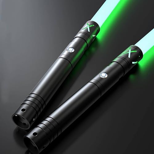 Lorsaberus Light Saber for Adult 2 in 1 Dueling Light Sabers for Kids 41 inch Metal Light Saber with 20 RGB Colors Real Light Sabers Toys for Christmas Halloween Cosplay Birthday Gift 2 Packs - size: 41.78in/pack