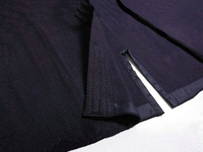 ZooBoo Cotton Kendo Aikido Jacket Martial Arts Training Uniform Top - color: Dark Blue, size: XXL/185