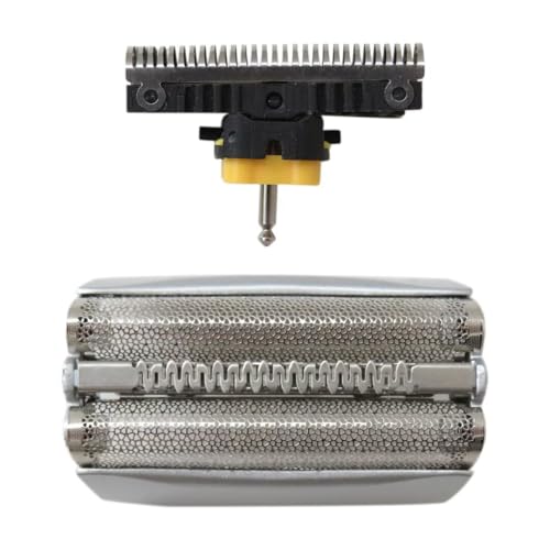 Upgraded Series 5 51S Foil and Cutter Cutter Block Replacement for Brau-n Models 8995, 8985, 8975 (Silver, New Packaing)