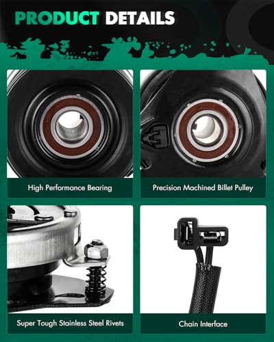 SCITOO Electric PTO Lawn Mower Clutch Compatible for Simplicity 1706692SM - style: 01008544P