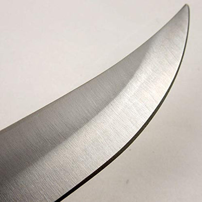 SZCO Fixed Blade Full Tang Knife 9.5", Metal Handle Camping Knife, Red - color: Red