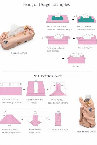 Japanese Gauze Tenugui Towel – 100% Cotton Made in Japan – Quick Dry, Soft & Lightweight Kitchen Tea Towel, Face & Hand Towel for Travel, Gym and Daily Use (1, Ninja Blue, Medium) - color: Ninja Blue
