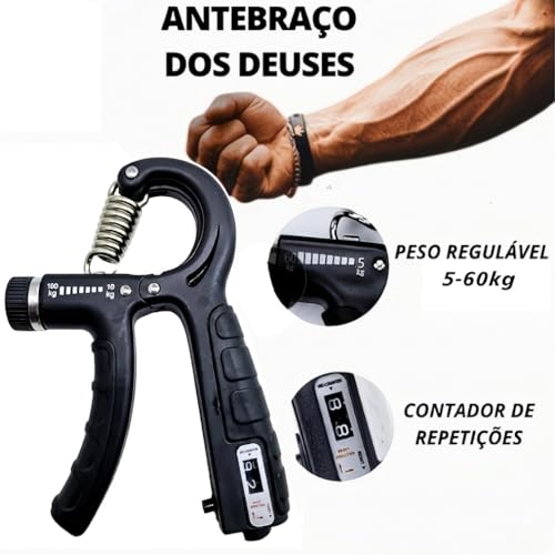 Heavy-Duty Adjustable Hand Gripper 11-132LB, Strength Training with Weight Settings, Forearm & Hand Builder for Gym, Wrist Curl, Pull, Weightlifting - Full-Body Workout Equipment