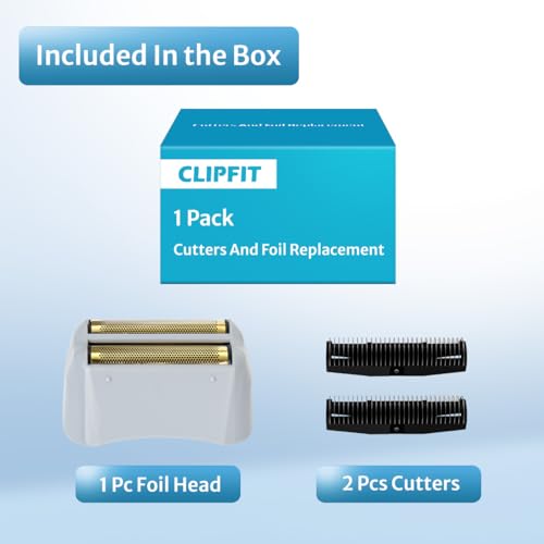 Foil Shaver Replacement Foil Compatible with Andis Foil Shaver TS1 (17150, 17235, 17220) and TS2 (17200), 1Pack - size: 1 Count (Pack of 1)