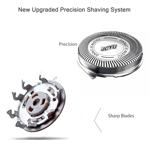 3Pack HQ8 Replacement Heads for Philips Norelco Aquatec Shavers - color: Sliver