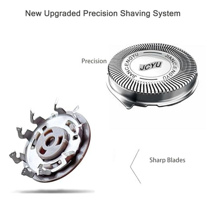 3Pack HQ8 Replacement Heads for Philips Norelco Aquatec Shavers - color: Sliver