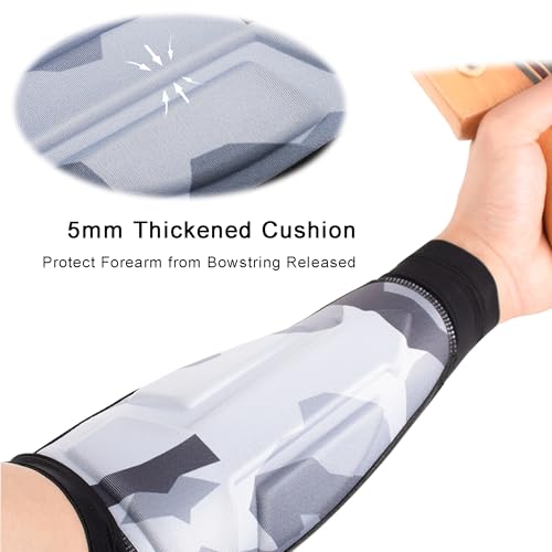 Archery Arm Guard Anti-Bowstring Strike Padded Forearm Bracer