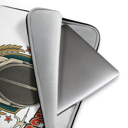 This is My Happy Face Fencing Mask Sword Fighting Sport Graphic Laptop Sleeve - size: 13 Inches