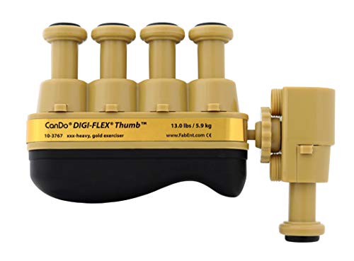 CanDo 10-3767 Digi-Flex Thumb, 3X-Heavy, Gold - color: Gold: XXX-Heavy