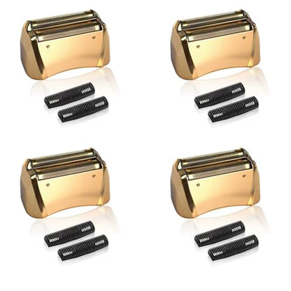 Shaver Replacement Pro Foil & Cutter,Compatible with Andis TS-1 Shaver Head - color: Rose Gold 4 Pack