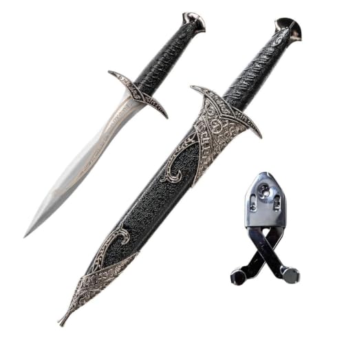 Unsharpened Full Size Artisan Crafted Classic Samurai Katana, 1060 High Carbon Steel Heat Tempered Blade with Unique Long Hollow Groove, Museum Grade Replica for Collection