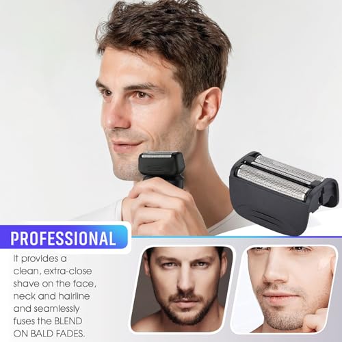 2PCS Shaver Replacement Blades Compatible with Remington Shaver Foil SPF-PF Head and Cutter Assembly for Remington PF7580,PF7400,PF7500,and PF7600 Foil Shavers,Black - color: Black SPF-PF 2-Pack