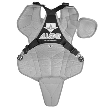 All Star Top Star NOCSAE Certified Baseball Catcher's Chest Protector - Ages 9-12