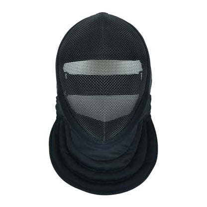 Coach Fencing Mask - 350N Mask with Removable Lining - CE Certified Coach Fencing Helmet - color: Fixed Lining, size: Medium