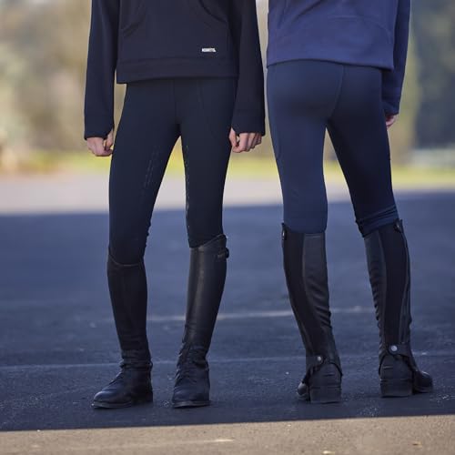 Kerrits Kids Fusion Fleece Lined Full Leg Clinic Tight - color: Black, size: Small