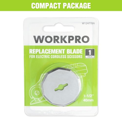 WORKPRO Replacement Rotary Blade, Fits W125202A Electric Scissors