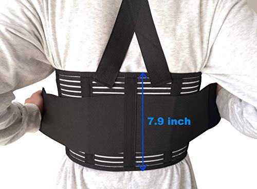 Solmyr Rib and Chest Support Brace, Broken Rib Brace, Breathable Rib Belt for Sore or Bruised Ribs Support, Sternum Injuries, Dislocated Ribs Protection, Pulled Muscle Pain (S/M) - size: Medium (Pack of 1)