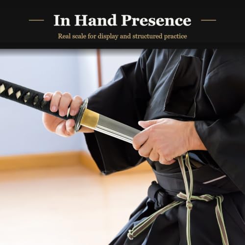 Katana Samurai Sword, 1045 Carbon Steel, Hand Forged, Full Tang - color: Tiger and Warrior
