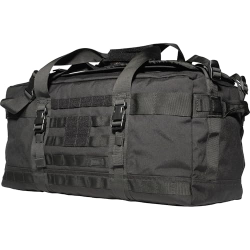 5.11 Tactical Rush LBD Lima Duty Duffle Bag Deploy Backpack 56L, Black