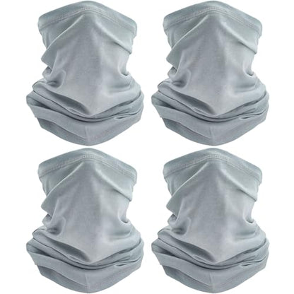 TICONN Neck Gaiter for Men Women, Cooling Bandana Face Mask Cover Gator - color: 4 Chiseled Stone, style: Quick Dry