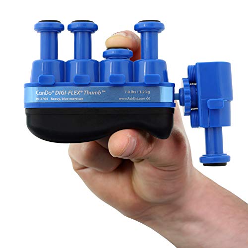 CanDo 10-3764 Digi-Flex Thumb, Heavy, Blue - color: Blue: Heavy