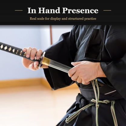 1045 Katana, Hand Forged Full Tang Japanese Sword | Classic Tsuba Series - color: Cherry Blossom