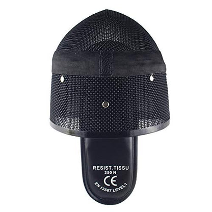 LEONARK Armoury Hema Helmet- Fencing Coach Mask - CE 350N Certified National Grade Masque - Fencing Protective Gear with Storage Bag - color: Detachable, size: X-Small