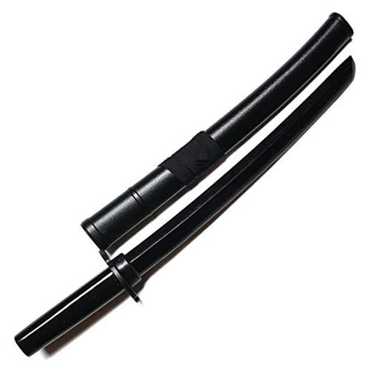 E-BOGU Martial Art Training Equipment Set with Plastic Scabbards and Tsuba Handguard (Black)