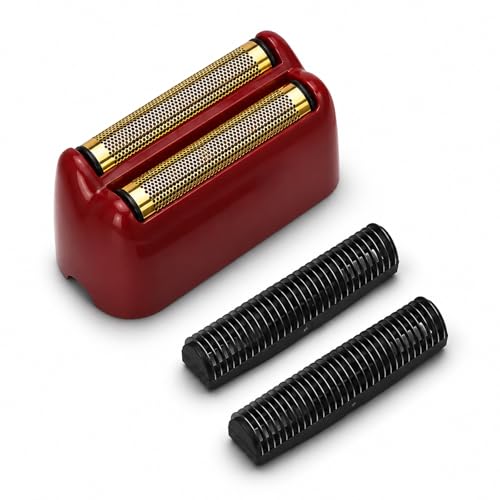 1-Pack FX3RF Foil Head & 2 Cutters Compatible with BaBylissPRO FX3 - color: Red-1 Pack