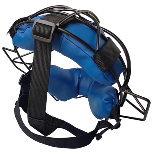 2PCS Elastic Catcher Mask Harness Replacement, Adjustable Strap for Baseball & Softball Umpire & Catcher Masks (Black)