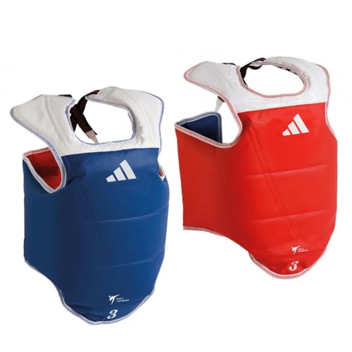Adidas WT Taekwondo Martial Arts TKD Body Protector Chest Guard - size: 4 (Large)