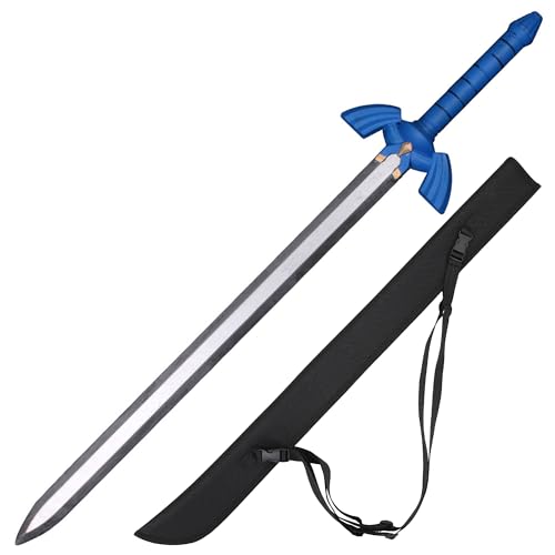Armory Replicas™ - Video Game Foam Swords- Perfect for LARP, Cosplay & Conventions - color: Sky Blue and Silver, style: Sword & Belt1