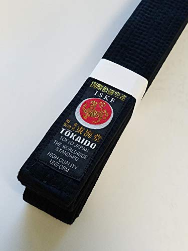 Tokaido Japanese ISKF Black Belt - BLBK (PRO) - 1.5" - size: #4/265cm - 104""
