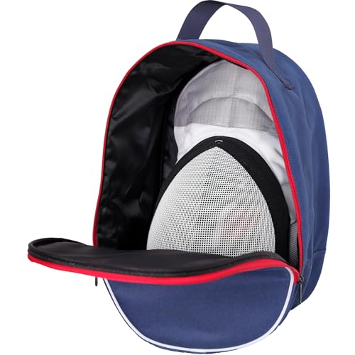 Fencing Epee Foil Saber Mask Protective Bag - Portable Handbag - Storage Bag for Fencing Mask - color: Blue