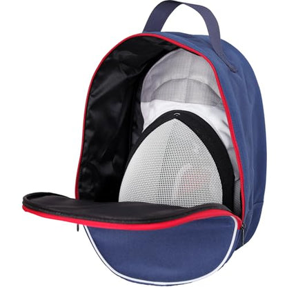 Fencing Epee Foil Saber Mask Protective Bag - Portable Handbag - Storage Bag for Fencing Mask - color: Blue