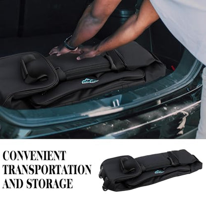 EASTROCK Drum Hardware Bag with Wheels Large Capacity Drum Carry Bag,Black - color: black2, size: with Wheels