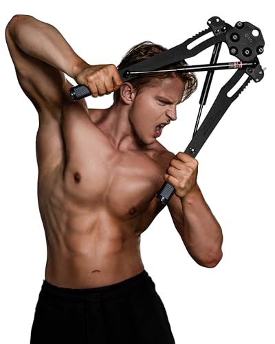 (New) GD Muscle Pump Chest Expander Upper Body Strengthener, Chest Workout for Men, Workout Equipment Shoulder Muscle Training Fitness Equipment, Arm Exerciser
