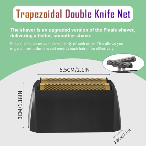 Shaver Replacement Super Close Gold Foil & Cutter Bar Assembly, 1 Pack - color: 1 Pack