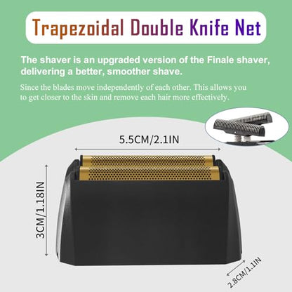 Shaver Replacement Super Close Gold Foil & Cutter Bar Assembly, 1 Pack - color: 1 Pack